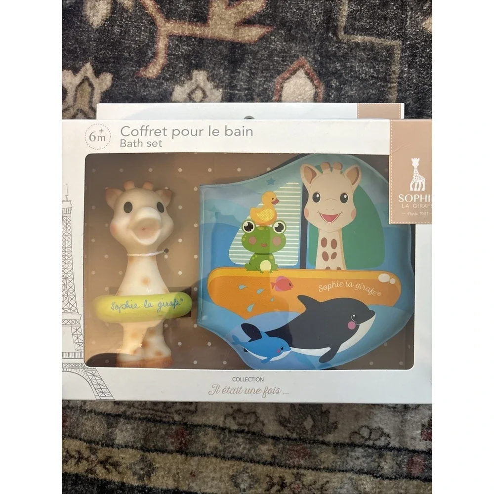 Sophie Giraffe La girafe Coffret Pour Le Bain Bathtime Gift Set. Collection